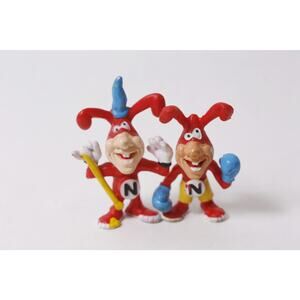 1980s Domino's Pizza Noid Magician and Boxer Figures Fast-food ~ 260209-WH 969